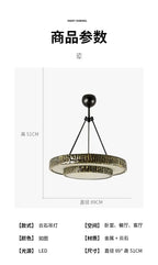 Round Vintage Alabaster Chandelier - Manorlights