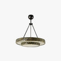Round Vintage Alabaster Chandelier - Manorlights