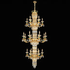 Royal Palace Crown Tiered Crystal Chandelier - 41Lights/D36.6"*H86.6"(D93cm*H220cm)Warm LightManorlights