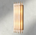 San Marco Alabaster Grand Rectangular Sconce-wall sconce-Manorlights