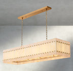 San Marco Alabaster Linear Chandelier 54", 72"-chandelier-Manorlights