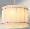 San Marco Alabaster Round Chandelier 22", 37", 48", 60"-chandelier-Manorlights