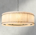San Marco Alabaster Round Chandelier 22", 37", 48", 60"-chandelier-Manorlights