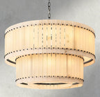 San Marco Alabaster Round Tiered Chandelier 22", 37", 48", 60"-chandelier-Manorlights