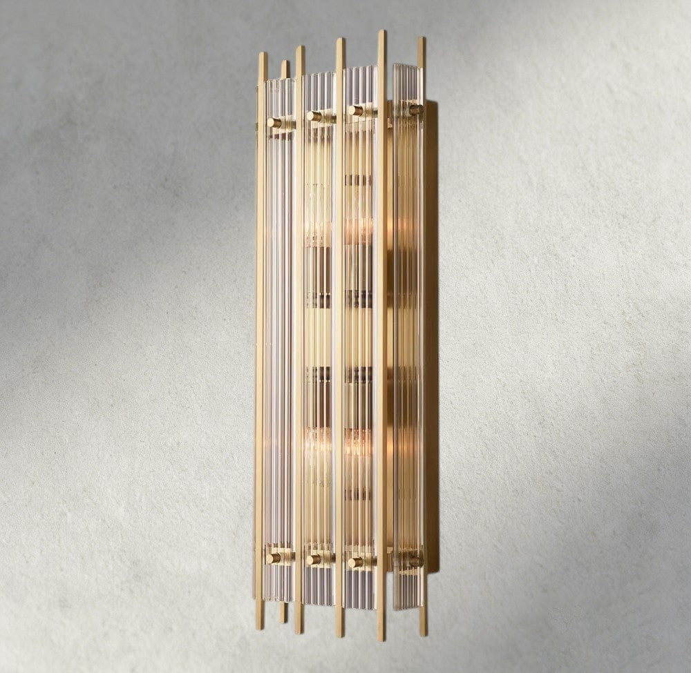 San Marco Grand Rectangular Sconce-wall sconce-Manorlights