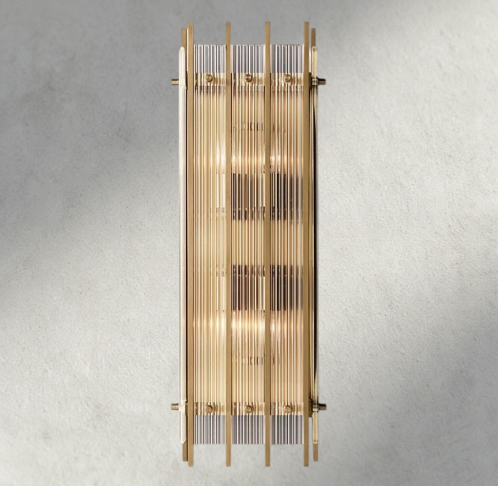 San Marco Grand Rectangular Sconce-wall sconce-Manorlights