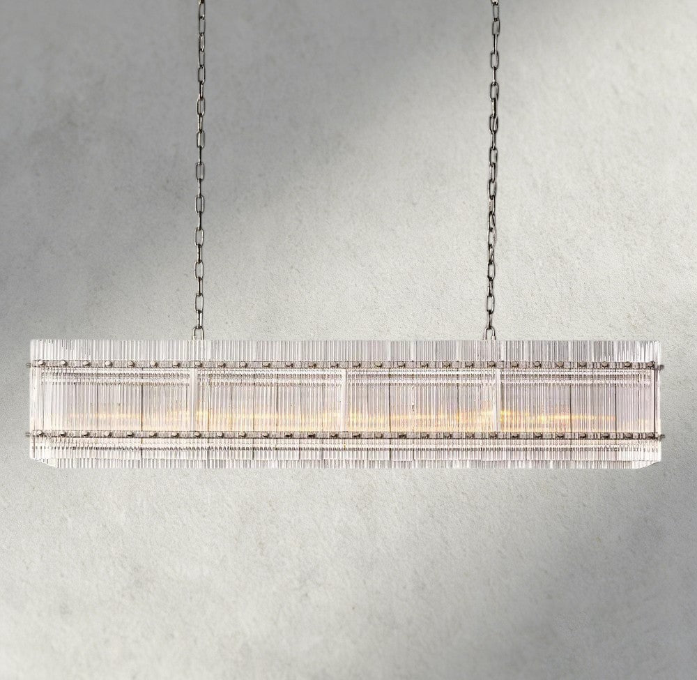 San Marco Rectangular Chandelier 54", 72"-chandelier-Manorlights