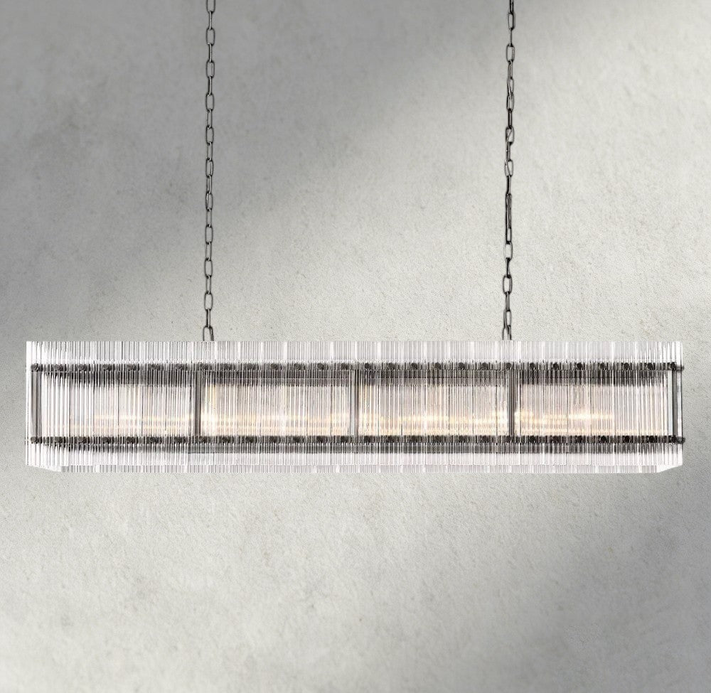 San Marco Rectangular Chandelier 54", 72"-chandelier-Manorlights