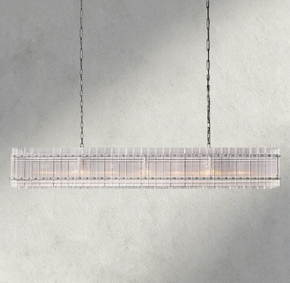 San Marco Rectangular Chandelier 54", 72"-chandelier-Manorlights