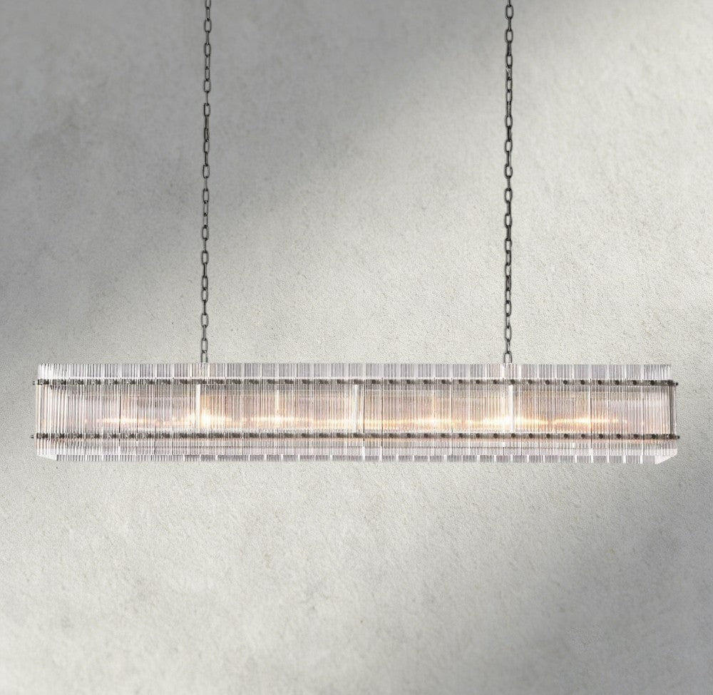 San Marco Rectangular Chandelier 54", 72"-chandelier-Manorlights