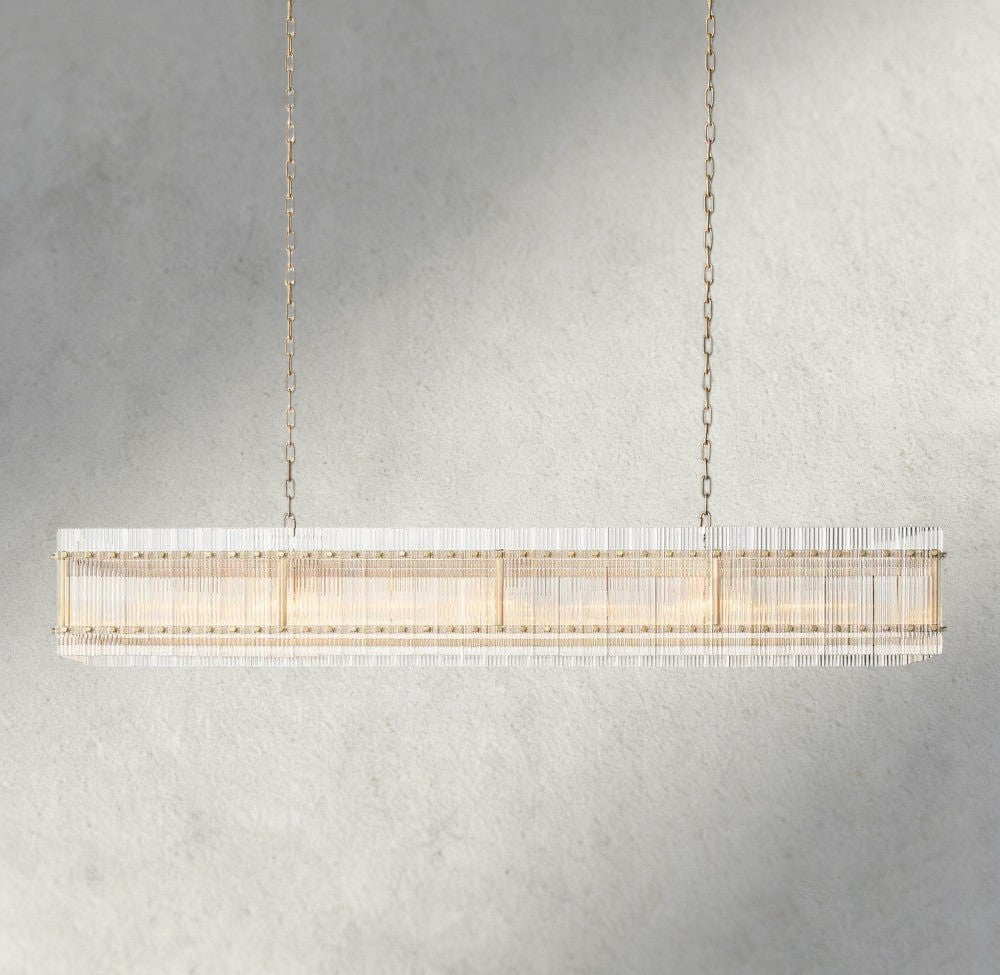 San Marco Rectangular Chandelier 54", 72"-chandelier-Manorlights