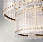 San Marco Two-Tier Round Chandelier 22", 37", 48", 60"-chandelier-Manorlights