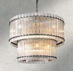 San Marco Two-Tier Round Chandelier 22", 37", 48", 60"-chandelier-Manorlights