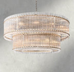 San Marco Two-Tier Round Chandelier 22", 37", 48", 60"-chandelier-Manorlights