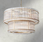 San Marco Two-Tier Round Chandelier 22", 37", 48", 60"-chandelier-Manorlights