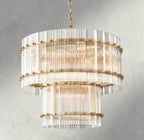 San Marco Two-Tier Round Chandelier 22", 37", 48", 60"-chandelier-Manorlights