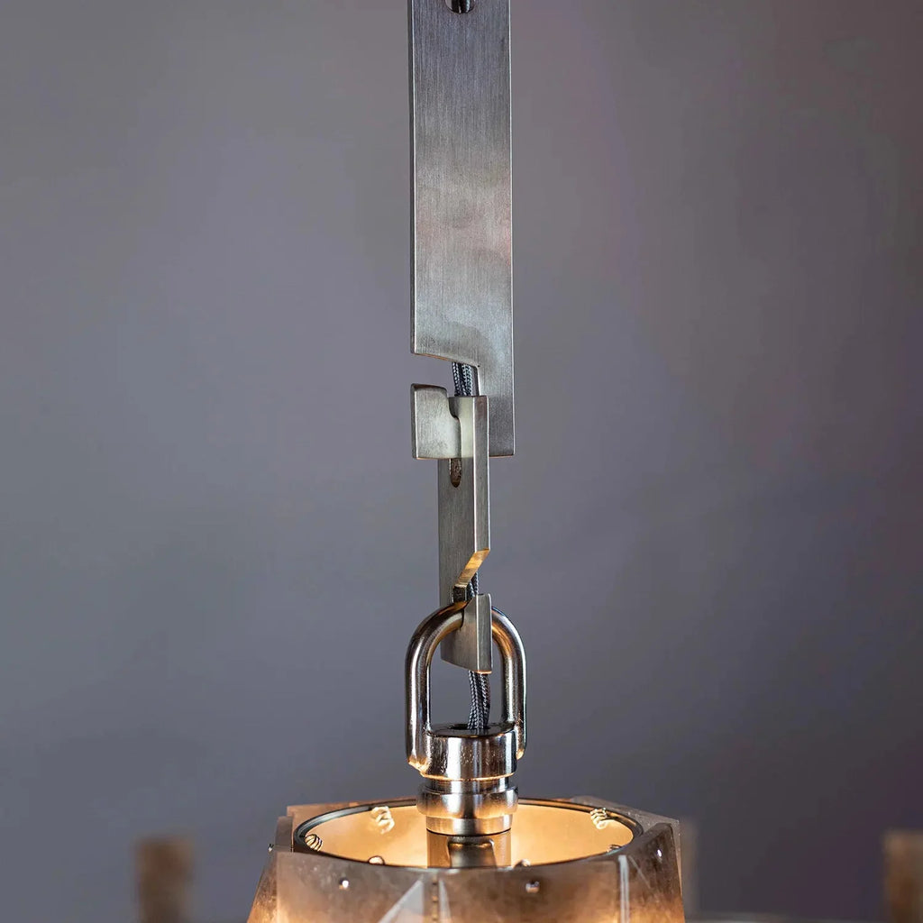 Saturn chandelier - CDR SATURN SMOKY-Manor Lights