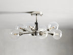 Sera Glass Globe Flushmount-Flushmount-Manorlights