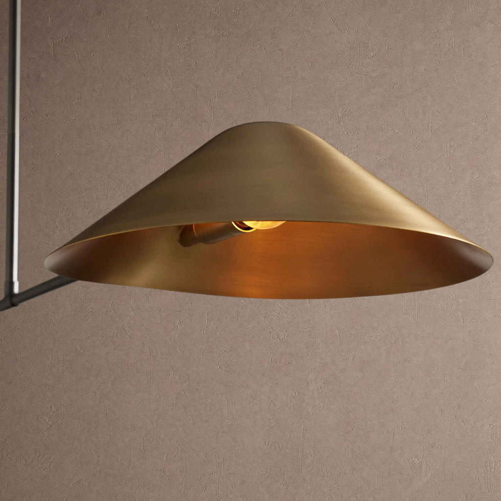 Simms 2-Light Linear Chandelier - Manorlights