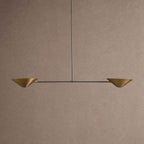 Simms 2-Light Linear Chandelier - Manorlights