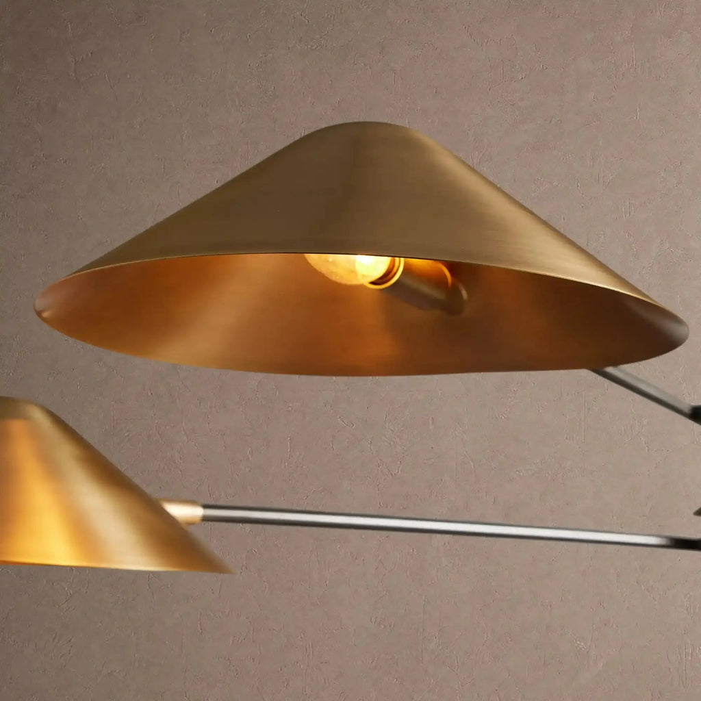 Simms 4-Light Linear Chandelier - Blushlighting