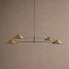 Simms 4-Light Linear Chandelier - Blushlighting