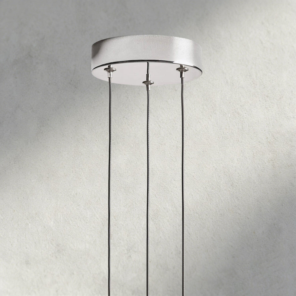 Soltaire Cluster Pendant