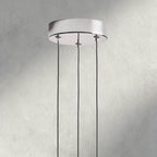 Soltaire Cluster Pendant