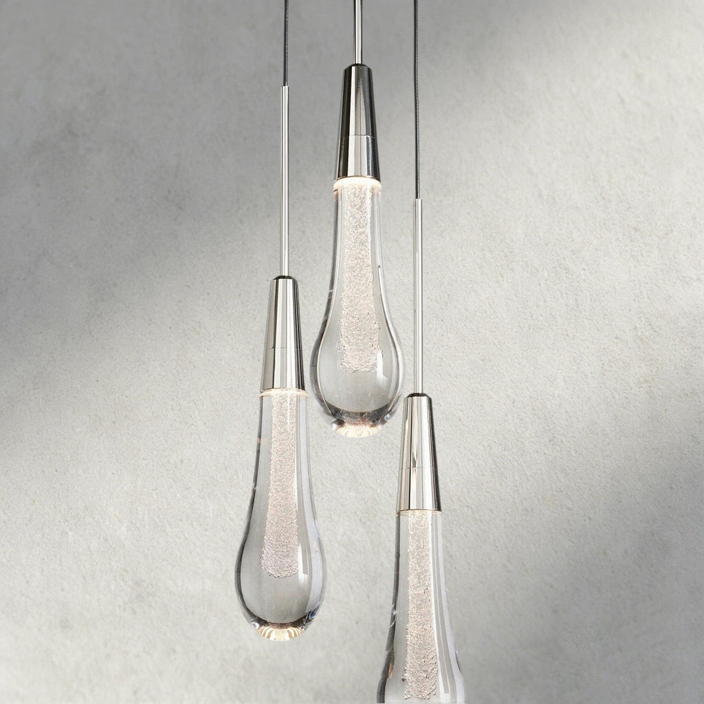 Soltaire Cluster Pendant