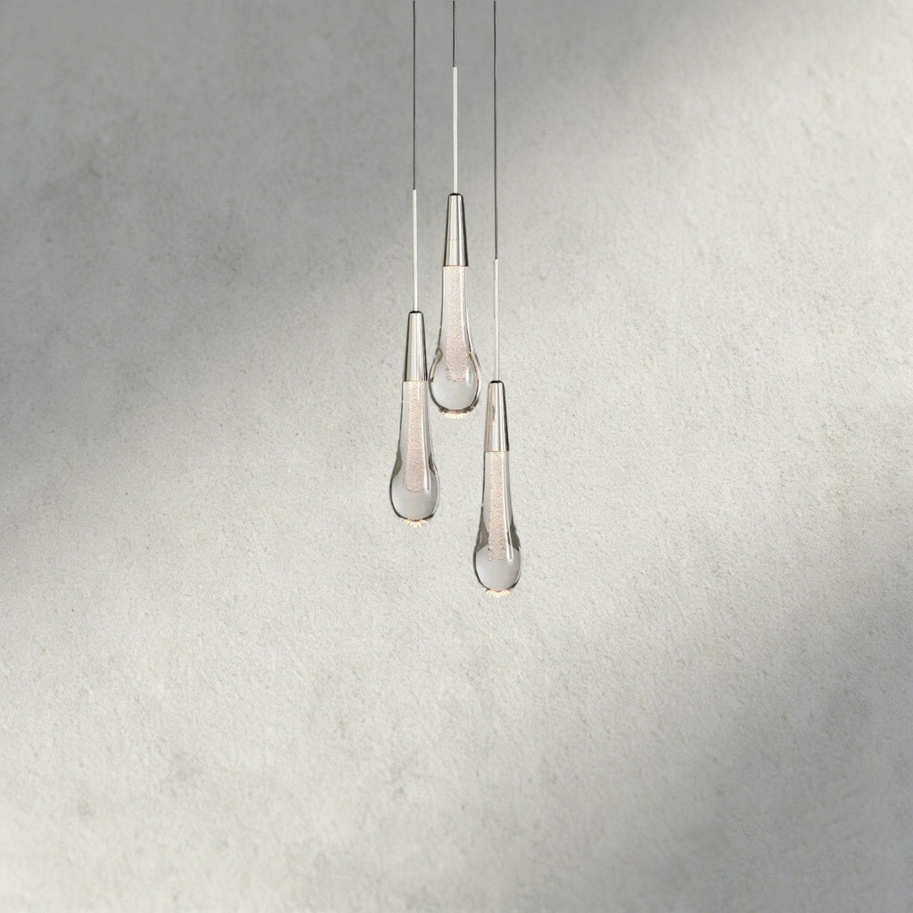 Nickle Soltaire Cluster Pendant