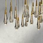 Soltaire Round Chandelier 17", 24", 36", 58"