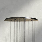 Soltaire Round Chandelier 17", 24", 36", 58"