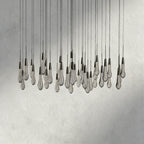 Soltaire Round Chandelier 17", 24", 36", 58"