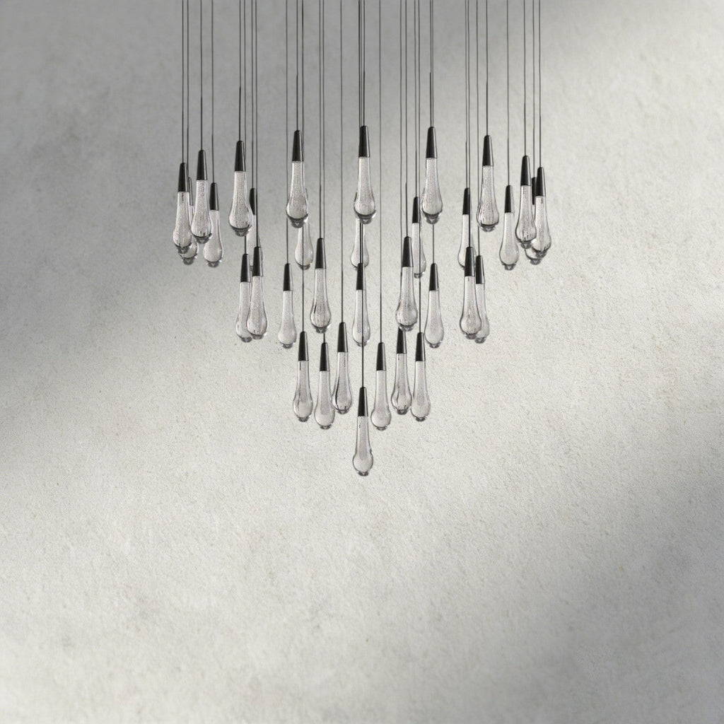Soltaire Round Chandelier 17", 24", 36", 58"
