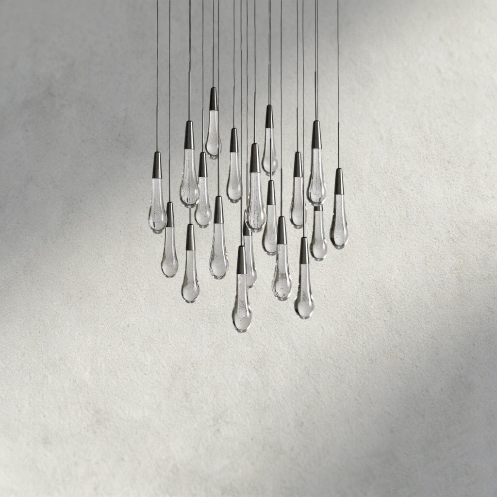 Soltaire Round Chandelier 17", 24", 36", 58"