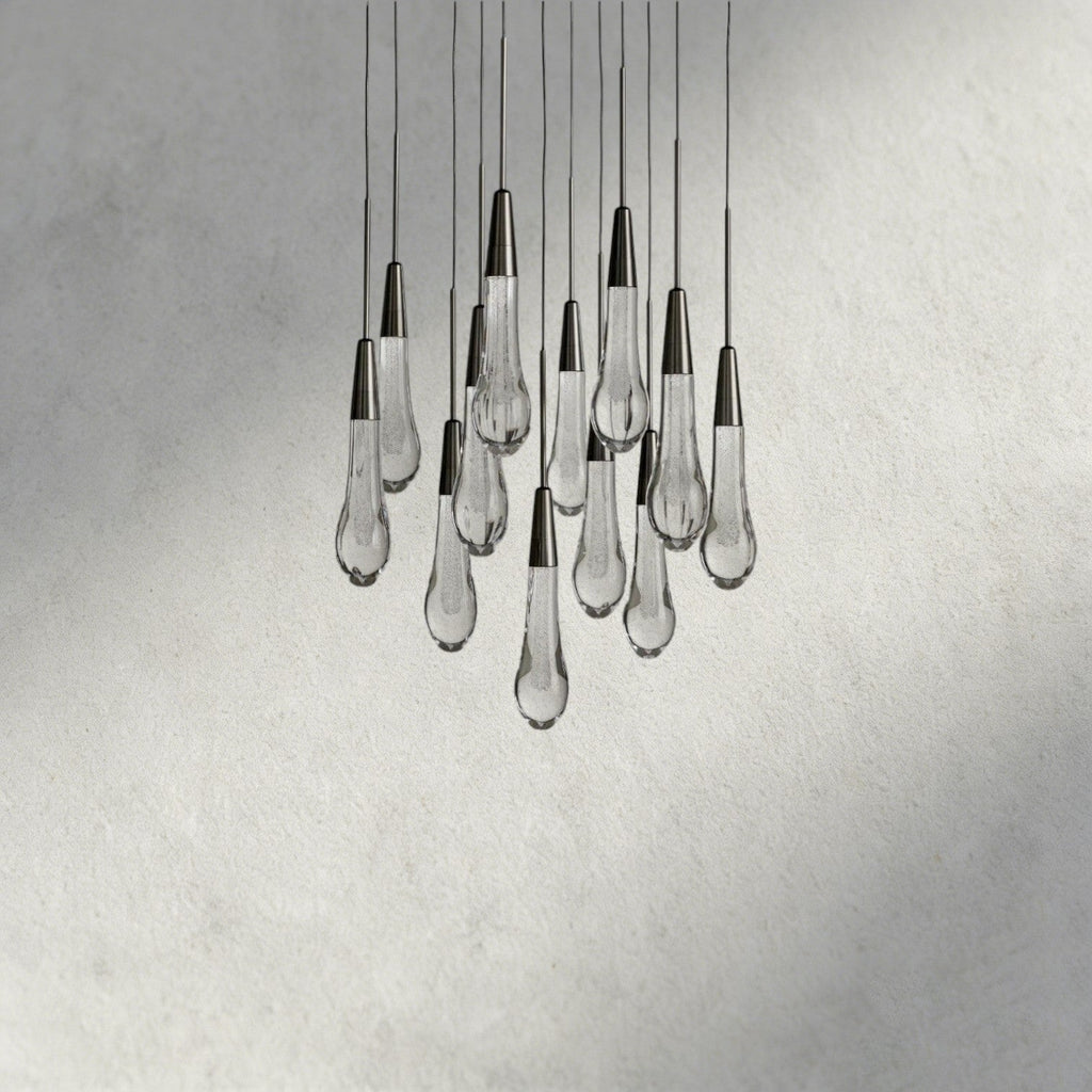 Soltaire Round Chandelier 17", 24", 36", 58"