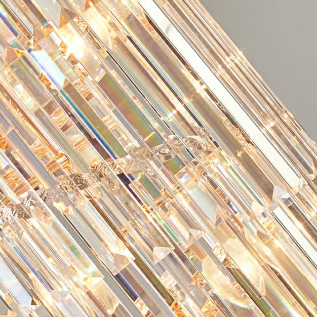 Spiral Crystal Chandelier For Foyer/ Staircase-Chandeliers-Manorlights