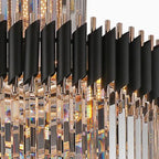 Spiral Crystal Chandelier For Foyer/ Staircase-Chandeliers-Manorlights