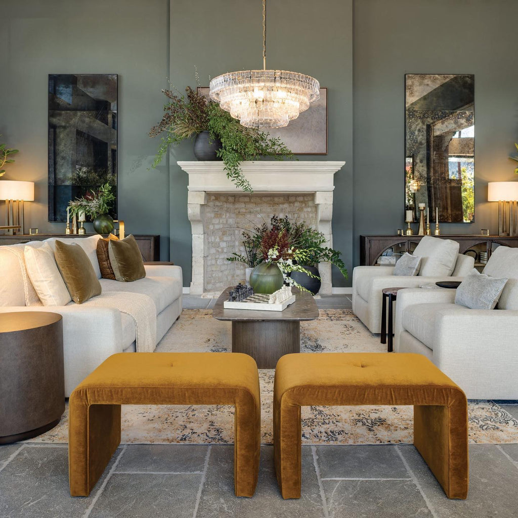 Art Glass Ghiaccio Round Chandelier 36" 48" 60"-MEET LIGHTING