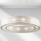 Swaroevan Parallel Round Chandelier - Single LayerManorlights