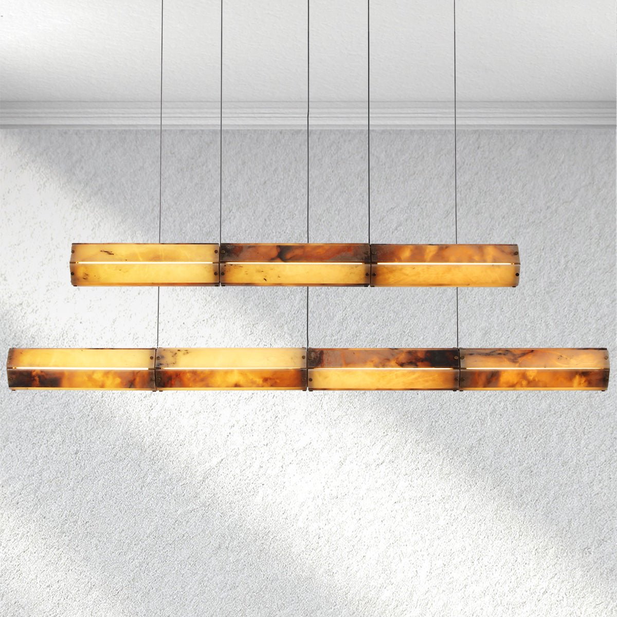 Swaroevan Prism Chandelier - 63"Manorlights