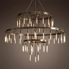 Retro-Inspired Metal Pendant Light Chandelier for Living Room/Bedroom/Staircase/Villa-Manorlights