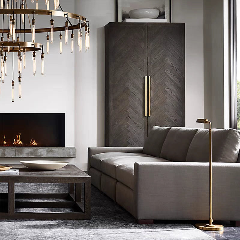Retro-Inspired Metal Pendant Light Chandelier for Living Room/Bedroom/Staircase/Villa-Manorlights