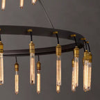 Retro-Inspired Metal Pendant Light Chandelier for Living Room/Bedroom/Staircase/Villa-Manorlights