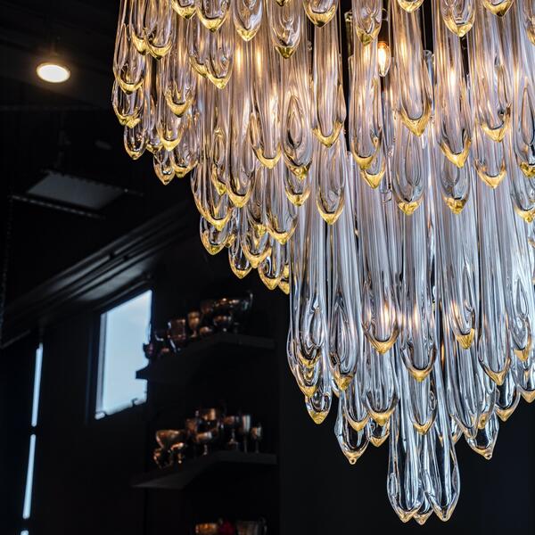 Tiffany Round Flushmount Pendant-Chandelier-Manorlights