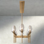 Tulip Linear Chandelier 52", 65"-chandelier-Manorlights