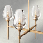 Tulip Linear Chandelier 52", 65"-chandelier-Manorlights