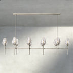 Tulip Linear Chandelier 52", 65"-chandelier-Manorlights