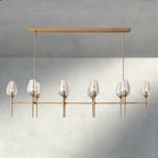Tulip Linear Chandelier 52", 65"-chandelier-Manorlights