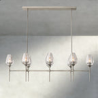 Tulip Linear Chandelier 52", 65"-chandelier-Manorlights